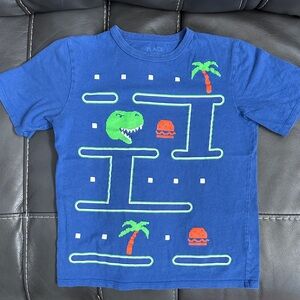 The Children's Place Blue Dinosaur Maze Tee